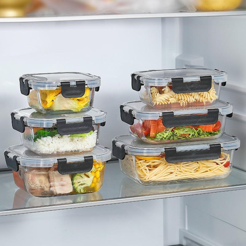 Bento Box - Recipientes de vidrio herméticos para guardar