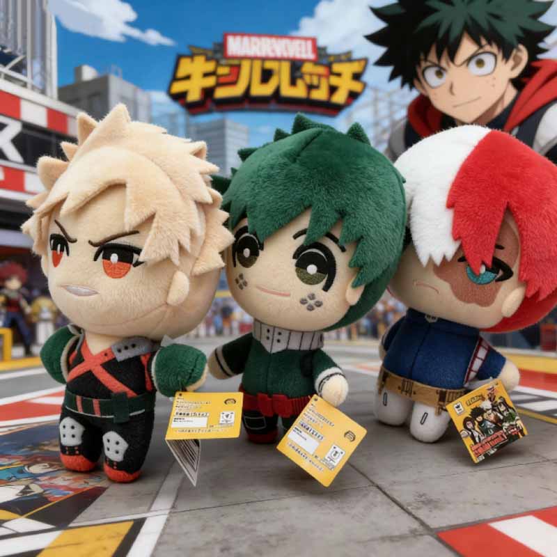 Furoshiki - Peluches de Anime de 25 cm