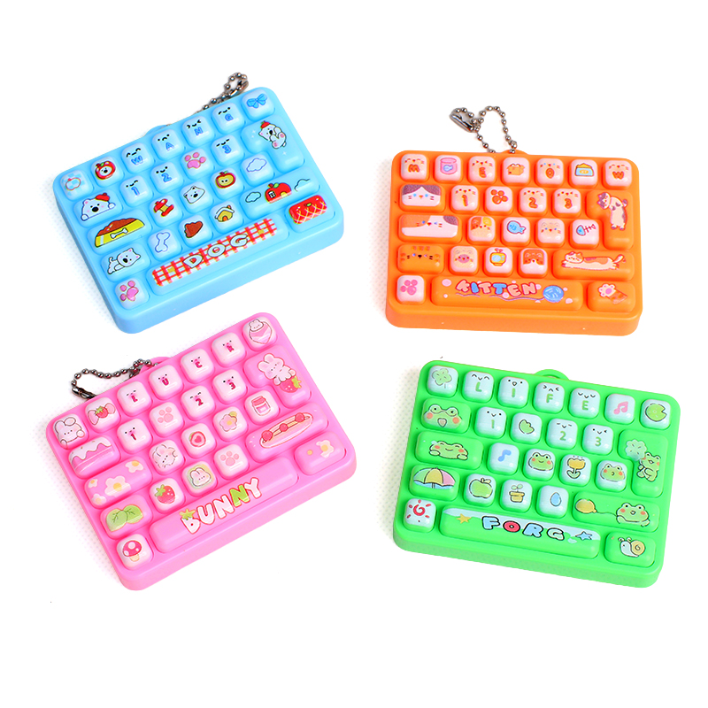 Japanese Snacks - Llavero con teclado de 26 teclas,