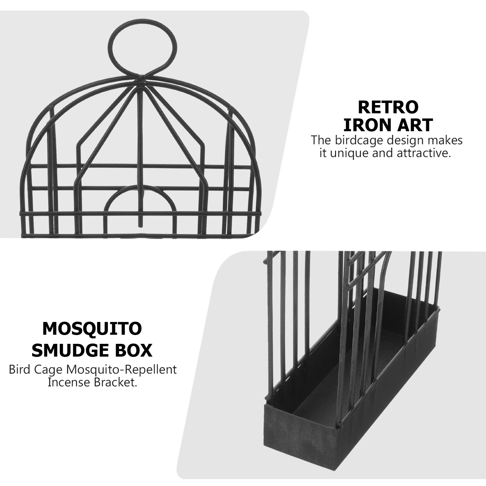 Soporte decorativo de hierro n - Incense Holder reseña y precio
