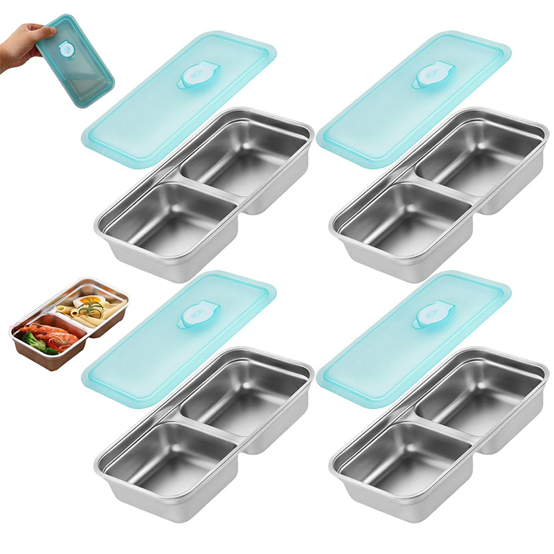 Caja portátil de acero inoxida - Bento Box reseña y precio