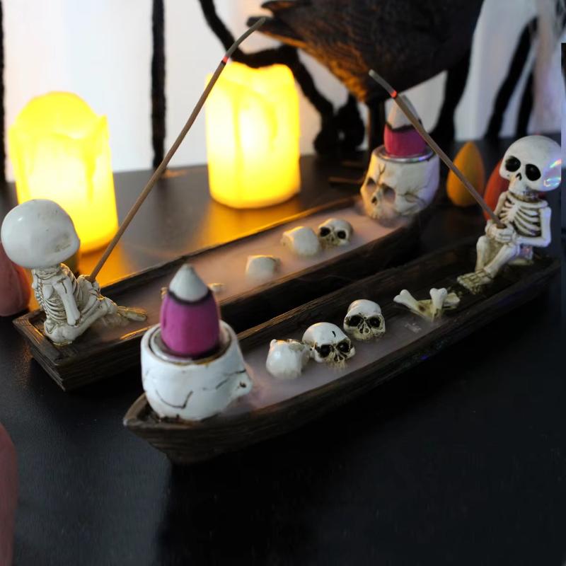 Portainciensos con forma de ca - Incense Holder reseña y precio